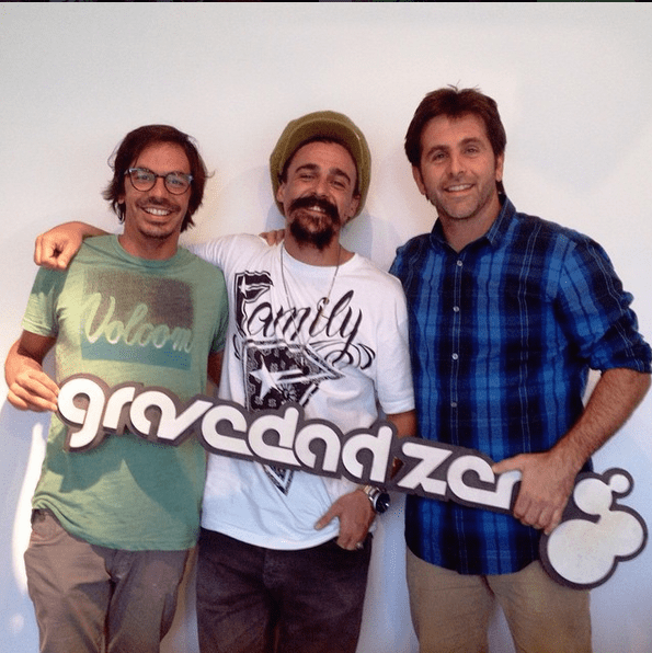 De izquierda a derecha: Mateo Rojas, Mariano Castro y Nico Nervi.