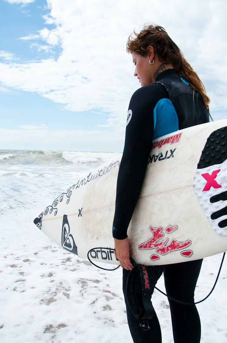 Ornella Pellizari, la gran campeona argentina de surf
