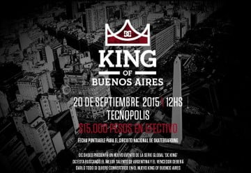 Llega el DC KING OF BUENOS AIRES 2015