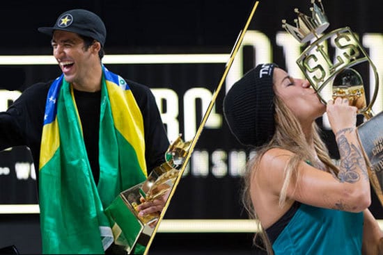 Kelvin Hoefler de Brasil ganador del Street League Nike SB 2015